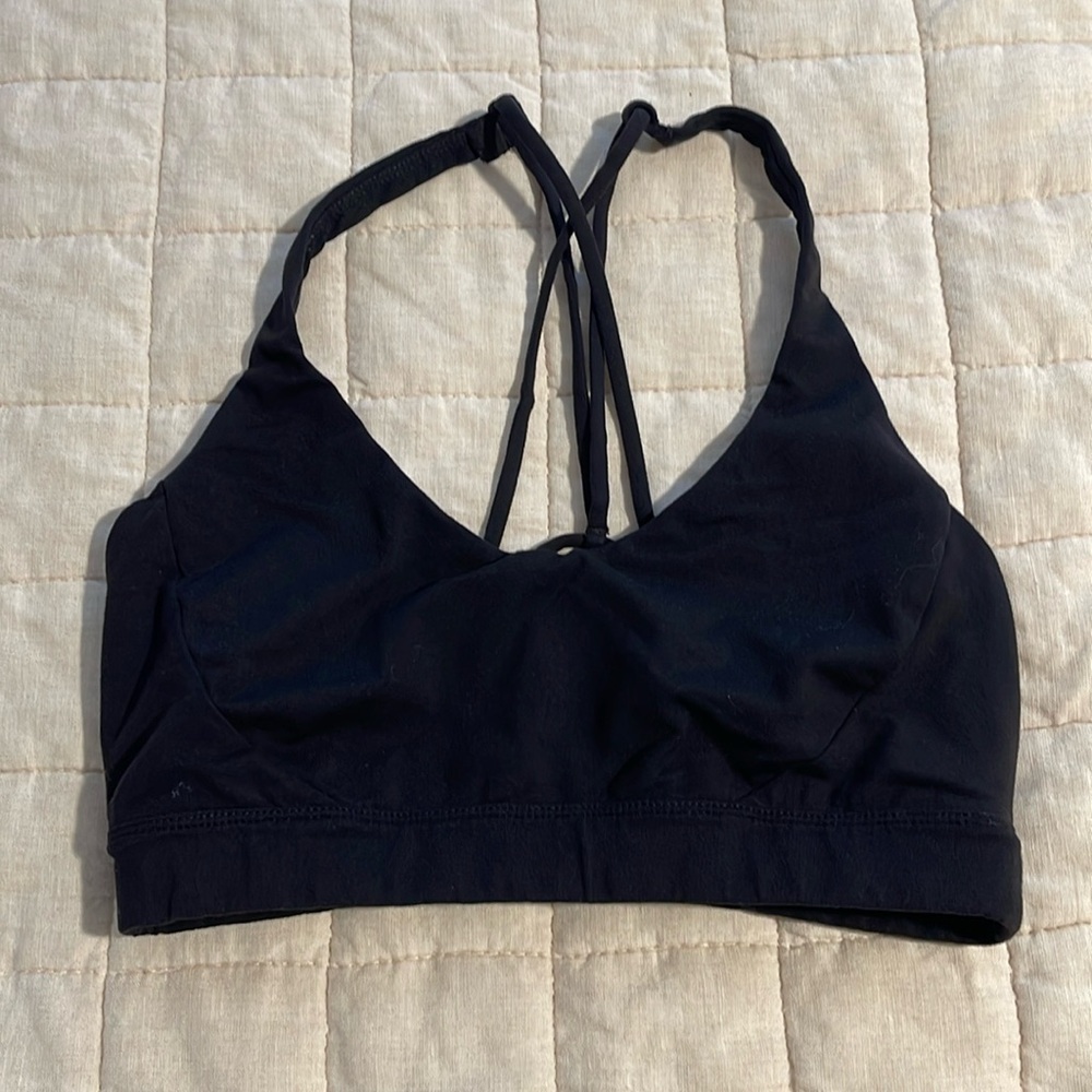 Prana sports bra black in size small